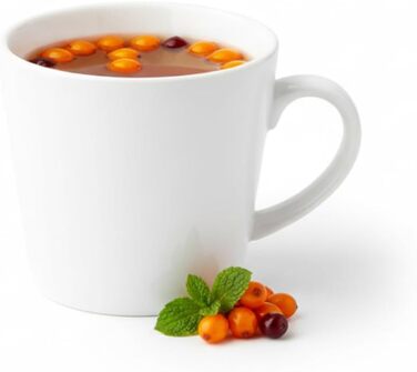 Набір чашок для чаю та кави Wilmax - 2 шт., 630 мл, порцеляна, білі