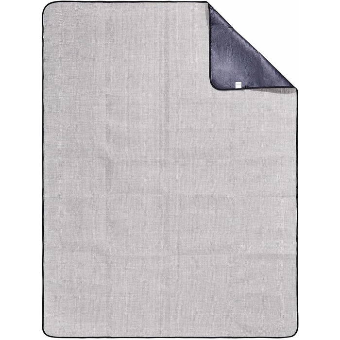 Плед для пікніка BUTLERS Wanderlust 150x200 см, водонепроникний, з ручкою, для кемпінгу, пляжу, парку, саду. Колір: тауп.