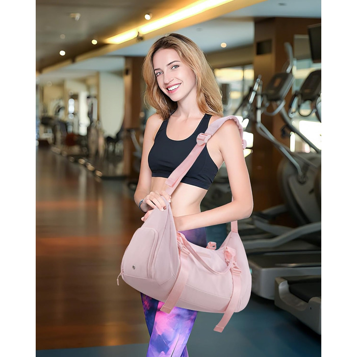 Спортивна сумка LOVEVOOK для фітнесу, йоги, подорожей (30L, світло-рожевий)