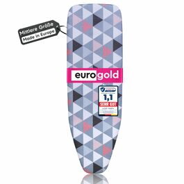 Чохол на прасувальну дошку EUROGOLD, 120x40 см (підходить для розмірів 120x38–42 см)