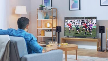 Підлогові стійки Kanto ST28 для поличних акустичних систем 28'' (13,6 кг), пара, чорна сталь, чорна MDF основа