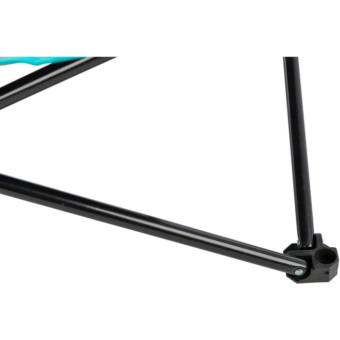 Килимок для собак TRIXIE Camping - Oxford Polyester, металевий каркас, знімна наволочка, складаний, з сумкою для транспортування, 69 x 20 x 69 см, сірий/чорний, 35 кг