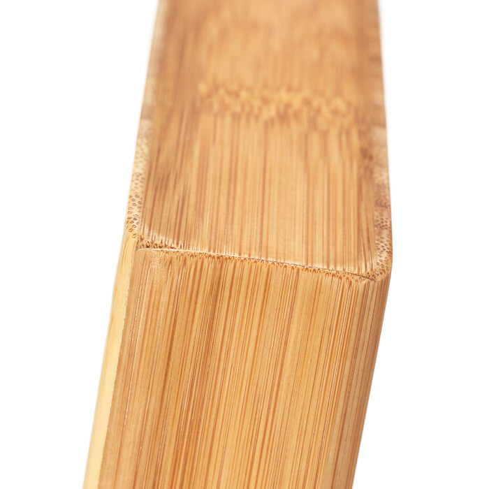 Relaxdays Magnetic Bamboo Knife Block