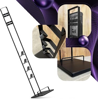 Підставка для пилососа Dyson: настінна, без свердління, для моделей V7, V8, V10, V11, V12 Slim, V15, V15s, Gen5. FILTERLUX®