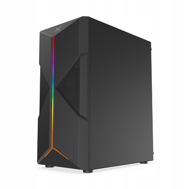 Корпус Krux Astral ARGB Midi Tower, чорний