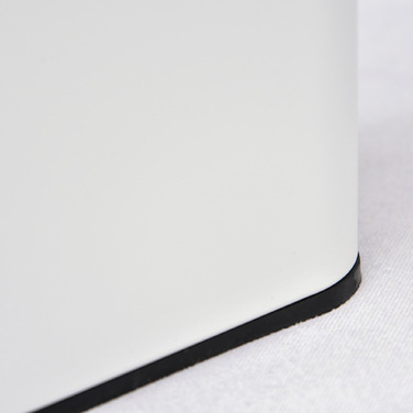 HOMCOM 5L Step Trash Can, Cosmetic Can, Waste Bin with Lid and Foot Pedal, Trash Container with Inner Bucket, Bathroom Trash Can for Living Room, Office, Metal, White, 29.2 x 14 x 32 cm | Aosom