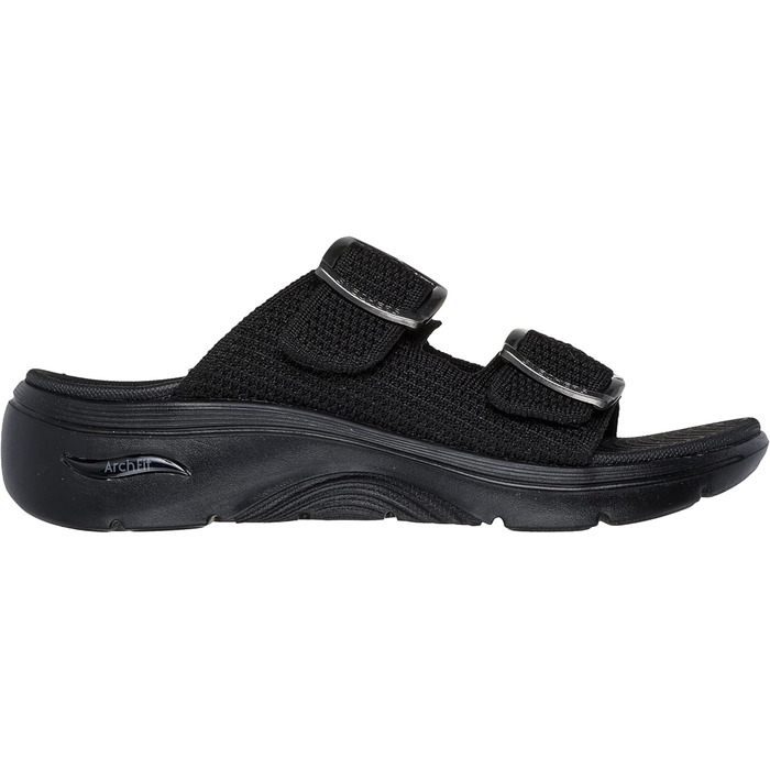 Сандалі Skechers On The Go Go Walk Arch Fit 2.0 Chloe - Чорні жіночі шльопанці 39 EU