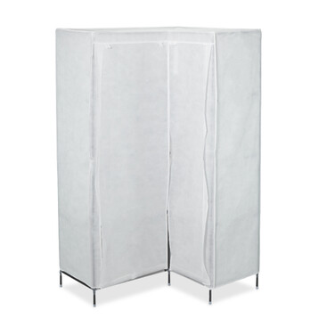 Relaxdays Fabric Corner Shelving Unit