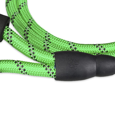 Relaxdays Padded Dog Leash Green 150 cm
