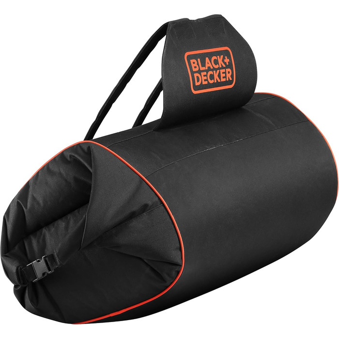 Black+Decker Leaf Collection Backpack (including flexible suction hose, 72 L capacity, Compatible with these leaf blowers: GW2810, GW2838, GW3030, GW3031BP, GW3050) GWBP1