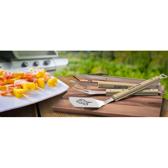 Набір аксесуарів для барбекю YouTheFan NFL Cleveland Browns Spirit Series, 3-предметний grill set