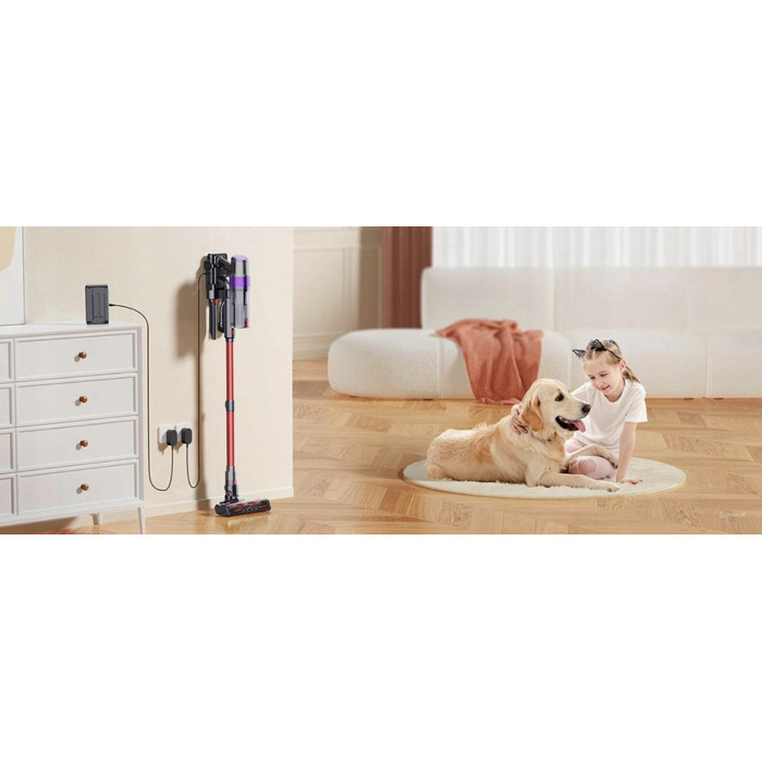 Вертикальний пилотяг Laresar ELITE V8 2025, червоний