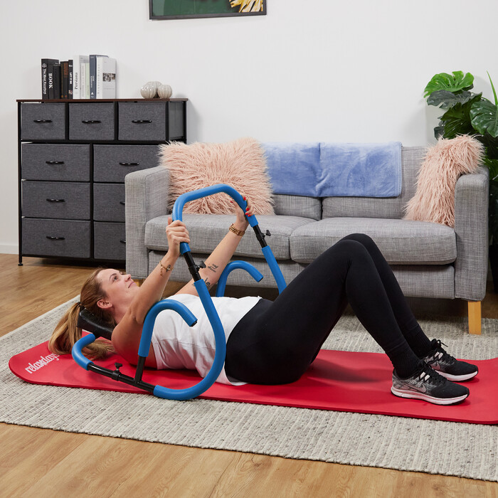 Relaxdays Ab Roller - Blue