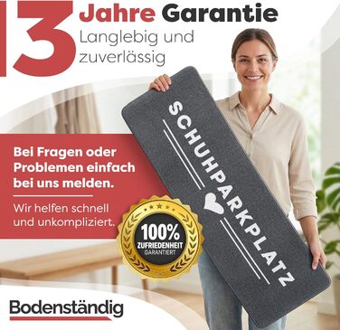 Килимок для дому 40x60 см, стійкий до прання - ідеальний розмір для вхідних дверей. Килимок для дому, килимок з написом 