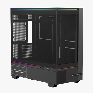 Корпус Thermalright TL-M10 Black, Midi Tower, чорний