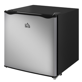 HOMCOM Mini Freezer, 35L Capacity, -14 to -24°C (-10 to -4°F), 5 Temperature Settings, 18.5 x 17.4 x 19.2 inches, Silver