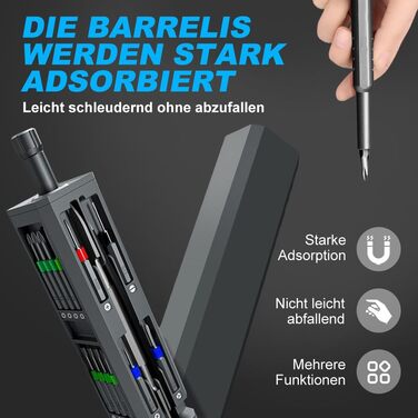Набір викруток для ювелірів та ювелірного ремонту 44 в 1, електричний, прецизійний, для ноутбуків, окулярів, годинників