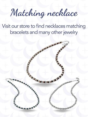 Чоловічий браслет на руці з нержавіючої сталі з шайбами та болтами, регульована довжина 18-21 см з подарунковою коробкою (Коричневий)