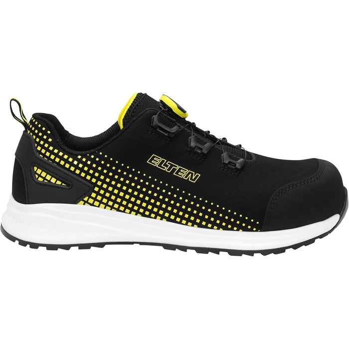 Черевики безпеки ELTEN Joran Boa® Yellow Low ESD S3, 45 EU, чорний