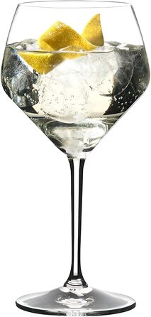 Набір келихів для джину RIEDEL 4 шт. з кришталевого скла, машинного виробництва