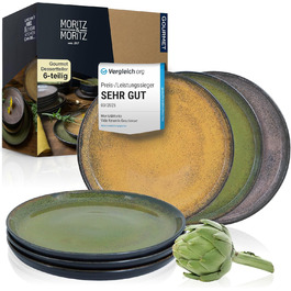 розмір: шість десертних тарілок