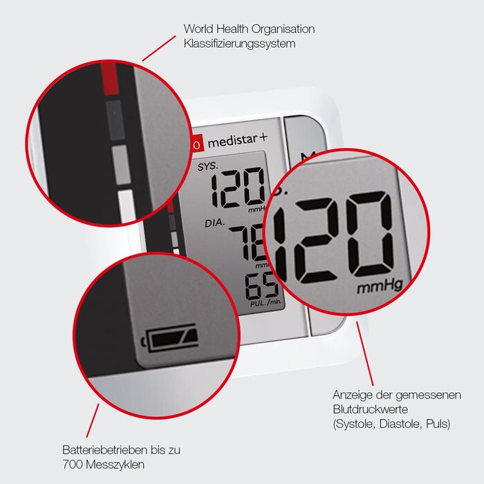 Тонометр на зап'ястя BOSO medistar+ (1 шт.)