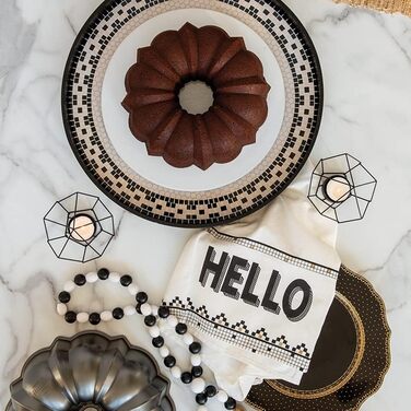 Форма для випічки Bundt Nordic Ware Pro Cast Original, 12 чашок, графіт