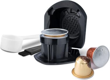 RECAFIMIL Адаптер для капсул Nespresso, багаторазовий конвертер для кавових капсул, тримач, сумісний з Genio S/Piccolo XS