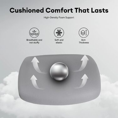 Ергономічне крісло для офісу Musso V900 Structure Master з регульованою спинкою, підтримкою попереку, 4D підлокітниками та підголівником, сітчаста спинка для дому/офісу (без підніжки)