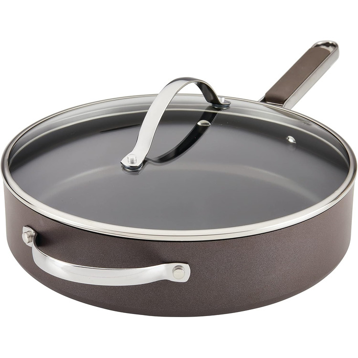 Набір кухонного посуду Ayesha Curry, 10 предметів, антипригарне покриття, антрацит