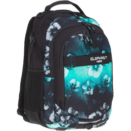 Рюкзак дитячий Elephant HERO SIGNATURE Flower, блакитно-чорний градієнт