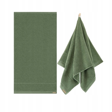 Великий махровий рушник для купання ZWOLTEX QUEEN, зелений, 650г, 70x140см