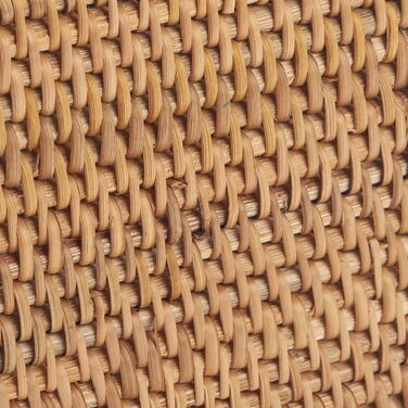 Rattan Cosmetic Tissue Box, 14 x 14 x 14.5 cm, Handwoven Square Tissue Box, Natural Decorative Tissue Box, Tissue Dispenser (Square, Natural)