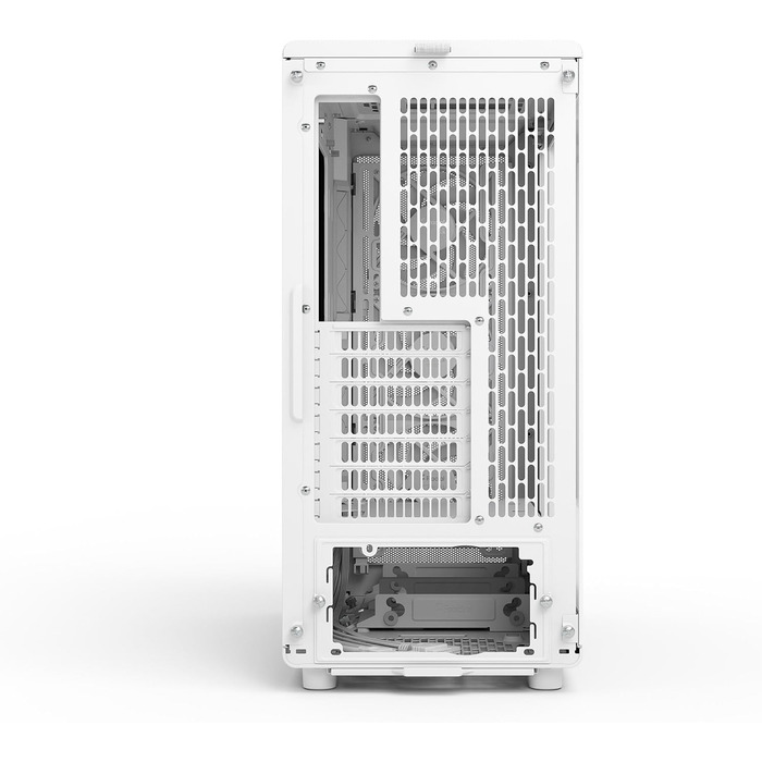 Комп'ютерний корпус Fractal Design Epoch Weiß з прозорою бічною панеллю з загартованого скла, Mesh-панель, 3 вентилятори Momentum 12, підтримка ATX/mATX/ITX