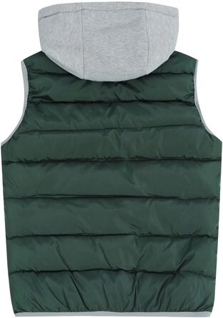 Жіноча степна жилетка YYNUDA з капюшоном, легка пухова жилетка, тепла, з прошарком, зимова жилетка, для активного відпочинку, S, зелена