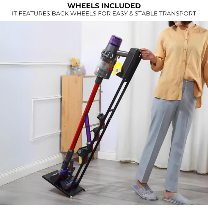 Підставка для пилососів Dyson: V15, V12, V11, V10, V8, V7, V6, DC58, DC59, DC62, DC74 - Organizer, Standfuß, Halterung (S1919)