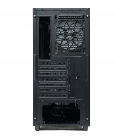 Корпус ZENPC Flow TG Black ARGB Midi Tower, чорний