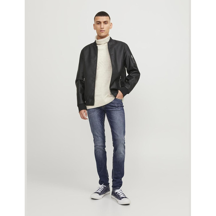 Джинси чоловічі JACK & JONES Glenn Original Slim Fit, сині (33W/30L)
