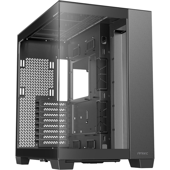 Корпус Antec C8 для RTX 40: двокамерний, з підтримкою 360 мм радіатора, без інструментів, Typ-C, високий повітряний потік