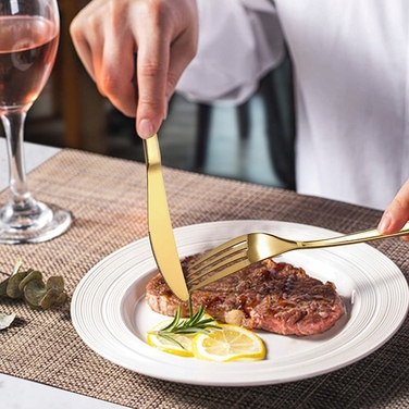 Набір столових приборів на 24 предмети (на 6 осіб), нержавіюча сталь, у подарунковій коробці