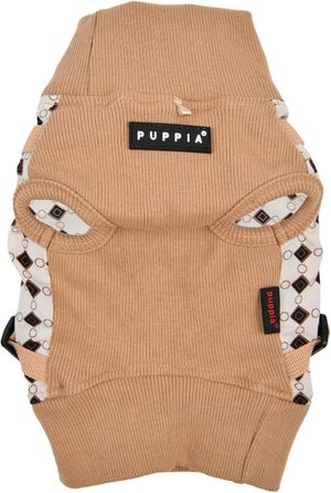 Шлейка для собак Puppia Brustgeschirr Serval J - зручна та регульована (Бежевий, Small)