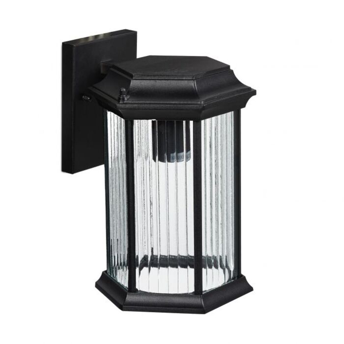 Relaxdays Hexagonal Outdoor Wall Lamp