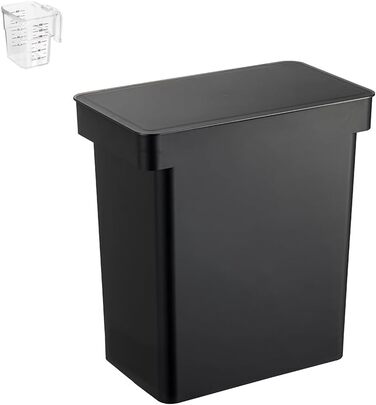 Контейнер для корму для тварин Yamazaki Tower (12 кг), чорний, XL