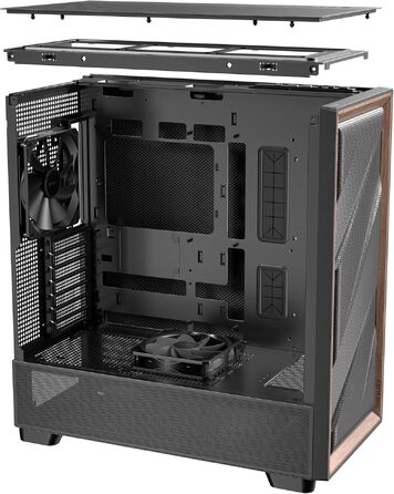 Корпус для ПК Antec Flux SE Midi Tower, чорний