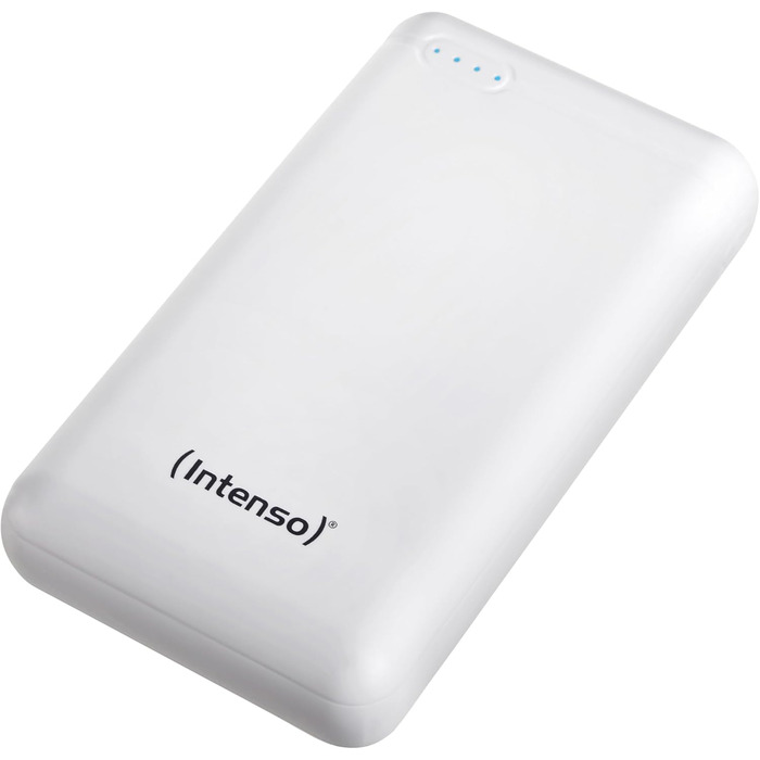 Powerbank Intenso XS20000 – 20000 mAh – Білий, USB-C, USB-A, microUSB – Швидка зарядка
