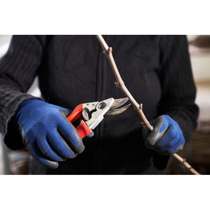 Секатор FELCO 15 з роликовою ручкою та складана пилка FELCO 600 (лезо 16 см, діаметр зрізу 50 мм, довжина 35 см, для обрізки гілок, садовий інструмент)