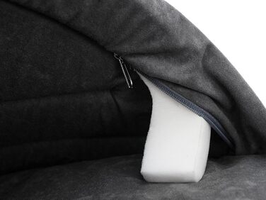 Dog Cave Dog Bed Dog Sofa Dog Cushion Dog House Dog Basket Dog Couch Resting Place Pet Bed Dog Lounger Cushion, : 65 x 50 cm (R1, Ash)