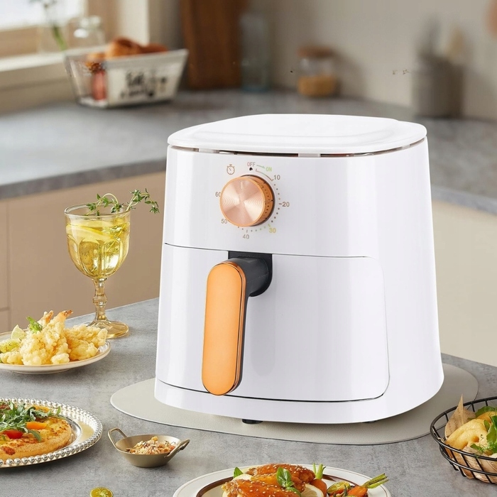Аерофритюрниця Oyajia Airfryer 5,5 л – біла, 1800 Вт
