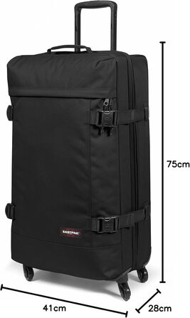 Валіза EASTPAK Trans4 L, чорна, універсальний розмір