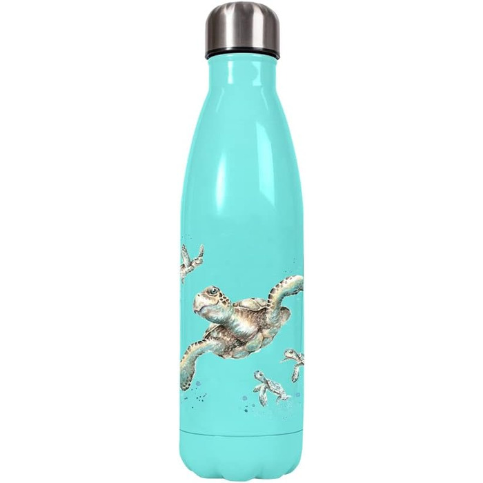 Wrendale Designs Plastic Drinking Bottle 'Hare and the Bee' (Turtles)